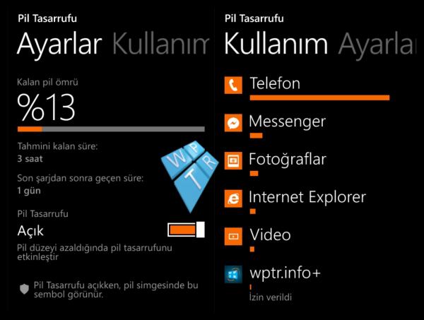 Nokia Lumia 630 Pil Performans-1