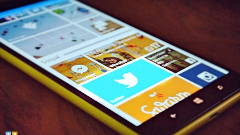 Windows Phone İçin Twitter Konsept Çalışması