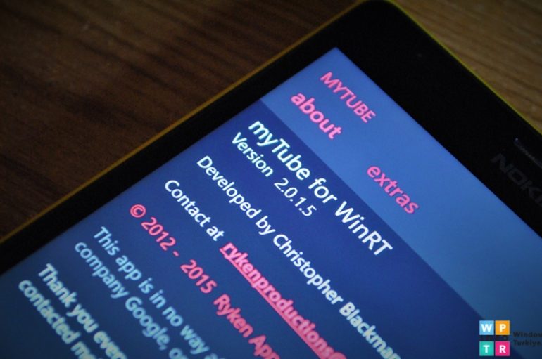 MyTube Windows Phone İçin Güncellendi