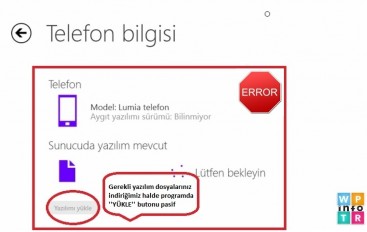 Lumia 5xx cihazlara WM10 Teknik Önizleme sürümlerini kesinlikle yüklemeyin