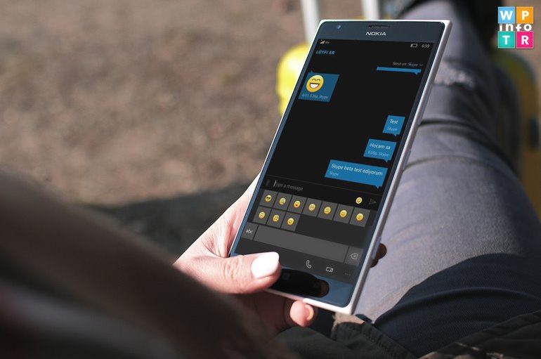 Windows 10 Mobil Zengin SMS Destekliyor!