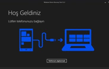 Windows Device Recovery Tool Günllendi